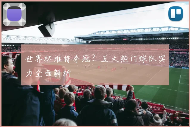 世界杯谁将夺冠？五大热门球队实力全面解析